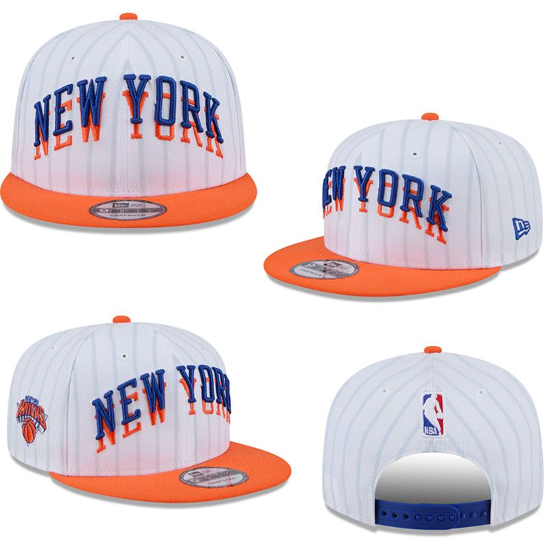 2025 NBA New York Knicks Hat TX20250307->nba hats->Sports Caps